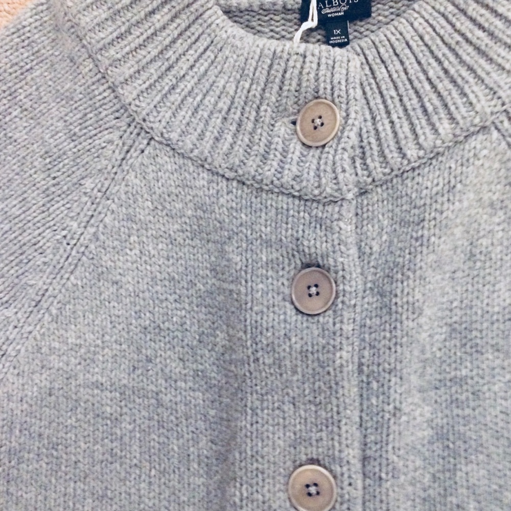Talbots Wool Cardigan - Picture 5 of 8